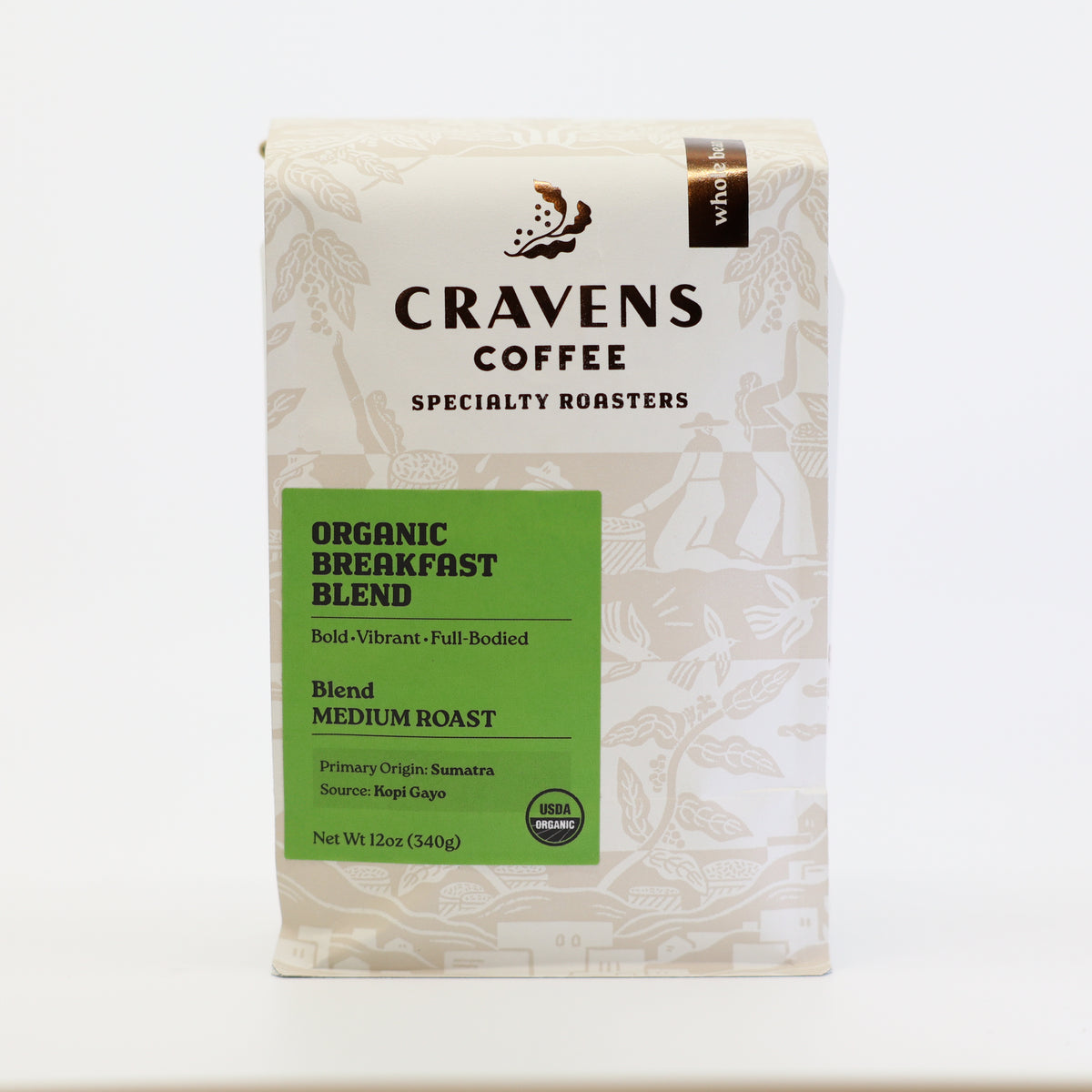 Organic Breakfast Blend – Cravens Coffee